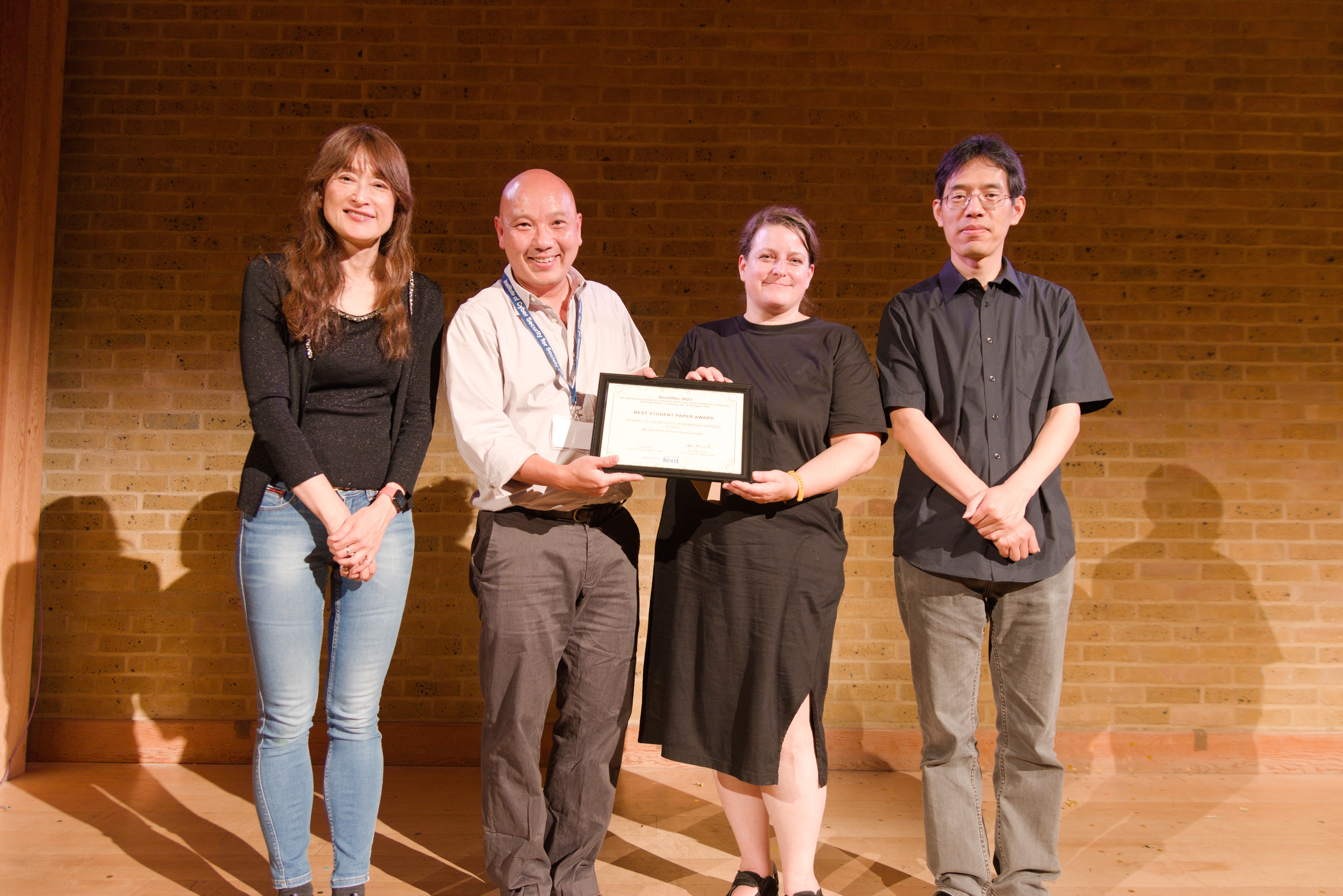 SocialSec 2023 Best Student Paper Award